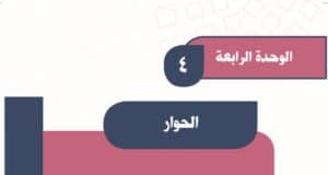 الوحدة الرابعة الحوار اجتماعيات اول متوسط الفصل الدراسي الاول حلول وتمارين 15 05 2020 01 29 49 م 300x160 - الوحدة الرابعة الحوار اجتماعيات اول متوسط الفصل الدراسي الاول حلول وتمارين