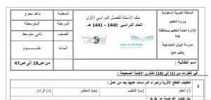بنك الاسئلة علوم + مراجعة الاسئلة ثاني متوسط الدراسي الاول 04 06 2020 05 58 42 ص 300x143 - بنك الاسئلة علوم + مراجعة الاسئلة ثاني متوسط الدراسي الاول